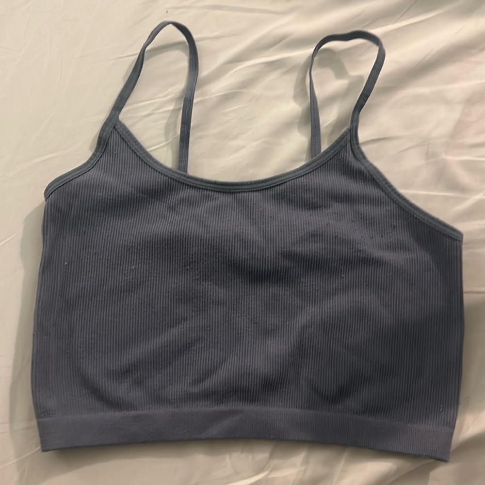 Bozzolo blue tank top